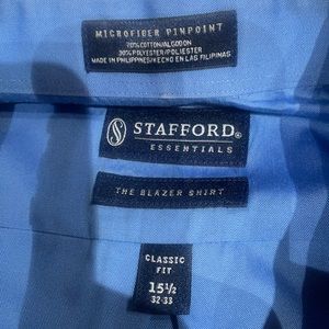 Stafford Essentials - the blazer dress shirt